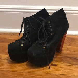 Jeffrey Campbell LITA Booties Size 8